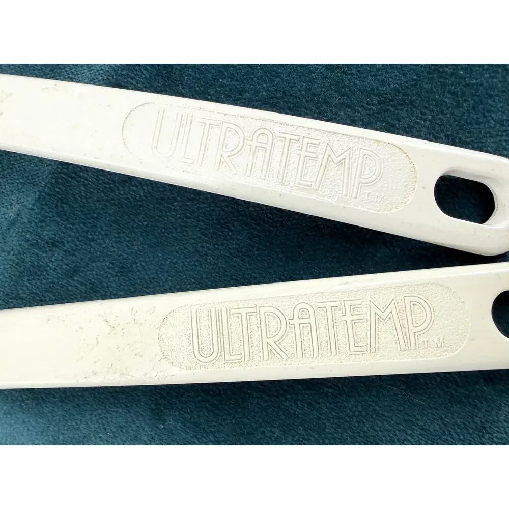 Vintage Ultratemp Robinson Knife Co USA Ladle Slotted Spoon Utensil Set